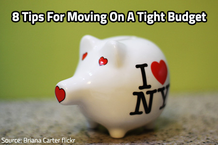 8 Tips For Moving On A Tight Budget